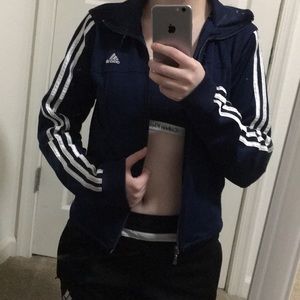 Adidas zip up jacket